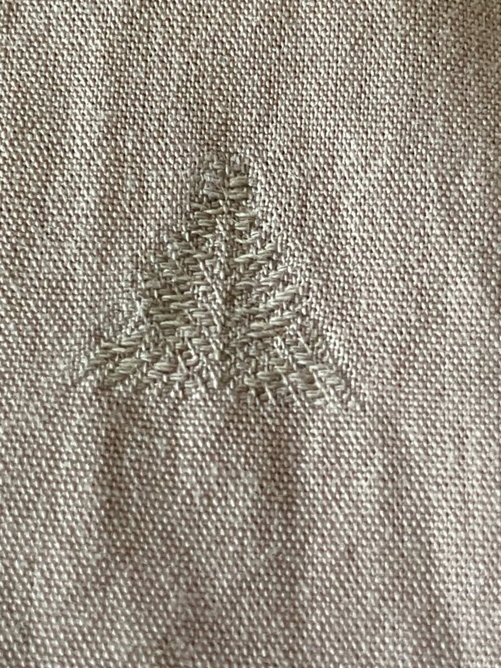 THE NORTH FACE Baytrail button-up Men's shirt Beige/Tan Pine tree embroidery M - Picture 13 of 13